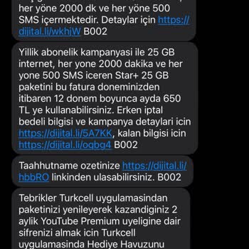 Turkcell Derhal Faturamı Düzeltin!
