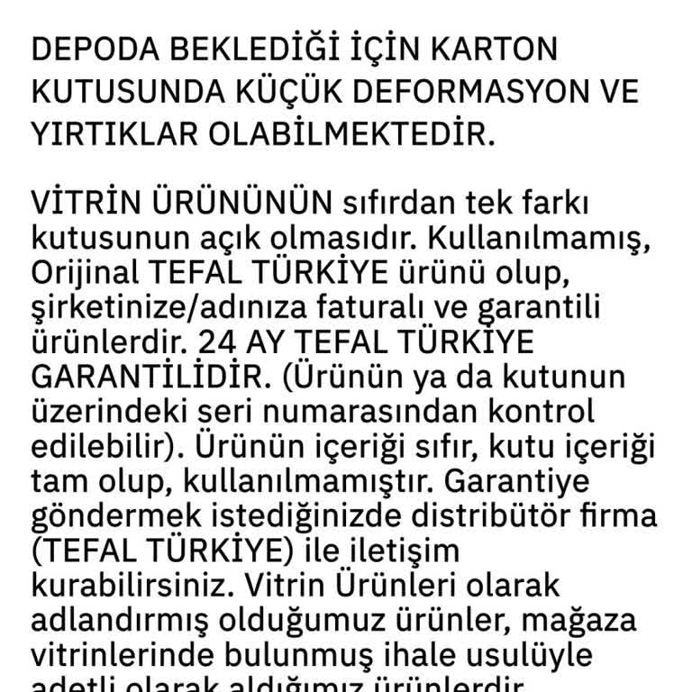 Epttavm'den Aldığım Ütüde Hayal Kırıklığı: Eksik Belgeler Ve Çalışmayan Buhar Fonksiyonu!