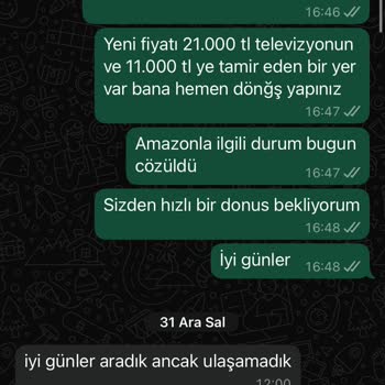 Onvo Yetkili Servisi İle İletişim Sorunu Ve Tehditkar Davranış