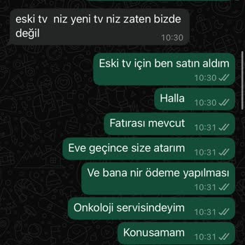 Onvo Yetkili Servisi İle İletişim Sorunu Ve Tehditkar Davranış