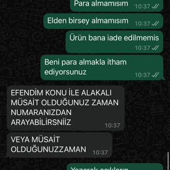 Onvo Yetkili Servisi İle İletişim Sorunu Ve Tehditkar Davranış
