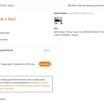 Gümrükte Bekleyen Kargom Nerede?