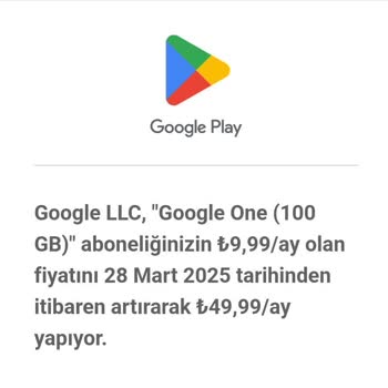 Google One Üyelik Ücretinde Aşırı Artış Şikayeti
