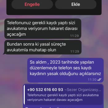 Yanıltıcı Hizmet Ve Saygısız İletişim