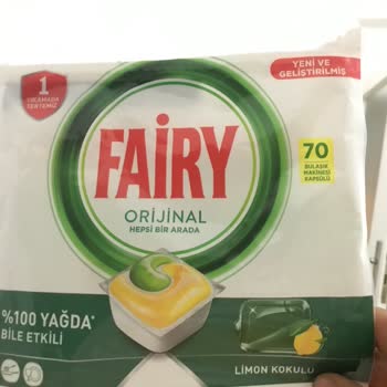 Unidades faltantes en paquete de detergente Fairy