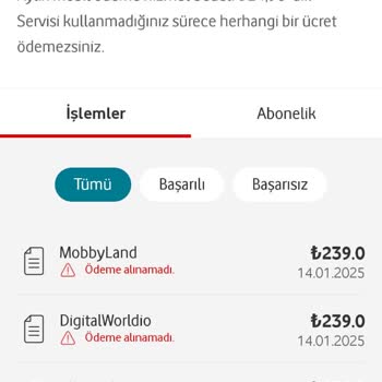 Mobil Ödeme Hataları Ve Yanlış Faturalandırma Sorunu