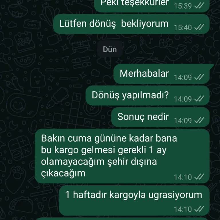 Kargom Nerede: 8 Günlük Bekleyiş