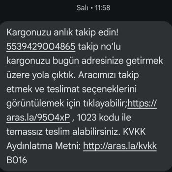 Aras Kargo Edremit Şubesi Teslimat Sorunu Ve Müşteri Mağduriyeti