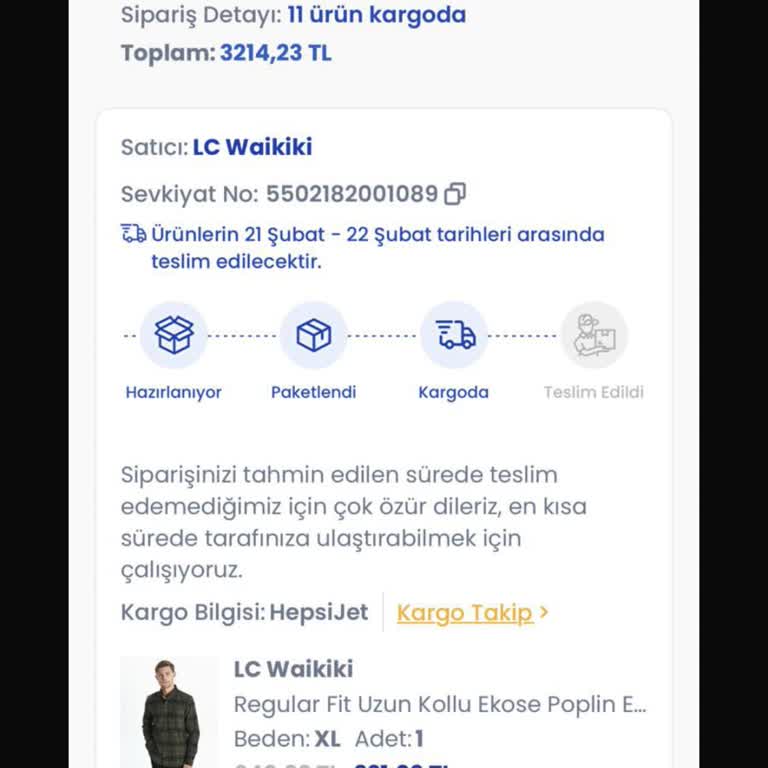 LCW Siparişim Neden Hala Teslim Edilmedi?