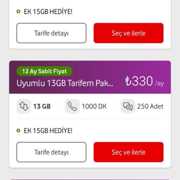 Tarife Fiyatlarında Adaletsizlik