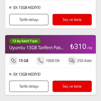 Tarife Fiyatlarında Adaletsizlik