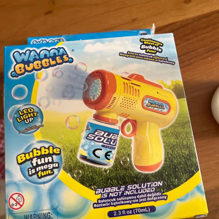Armağan Oyuncak Wanna Bubbles Şikayeti