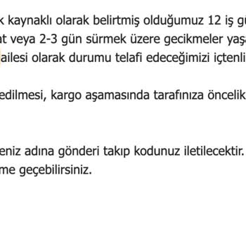 Forfunwear.com'da Sipariş Bekleyişi