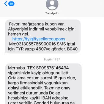 Trendyol Kargo Kaybı Ve Dolap Hesap Sorunu