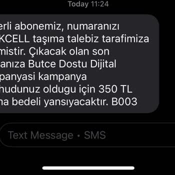 Vodafone'dan Taahhüt Ve Cayma Bedeli Sorunu
