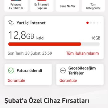 Vodafone'dan Taahhüt Ve Cayma Bedeli Sorunu
