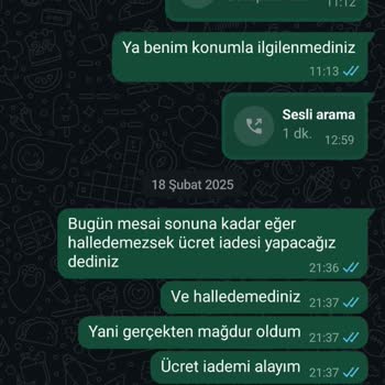 Sertifika İçin Ödediğim Para Geri Verilmiyor