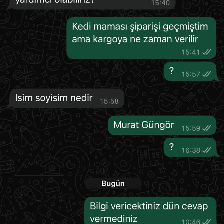 Geciken Teslimat Ve Yavaş İletişim Sorunu