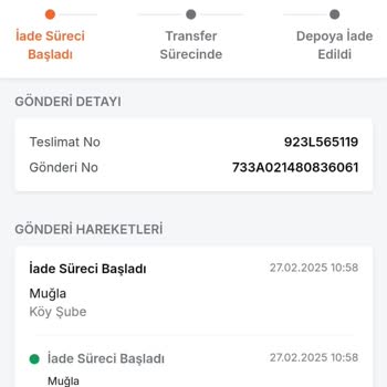 Trendyol Ekspres Yanlış Gönderi Mesajı Ve İade Karmaşası