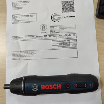 Bosch Vidalamada Hayal Kırıklığı: Garanti Ve Servis Sorunları