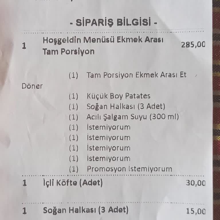 Yanlış Fatura Tutarı: Ödemenin Tamamı Faturada Görünmüyor