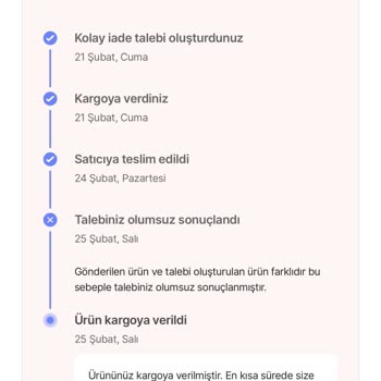 Çizikli Gözlük Ve Hatalı İade Süreci