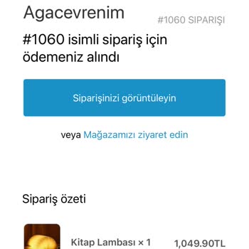 Sipariş Takip Linki Ve Web Sitesi Çalışmıyor