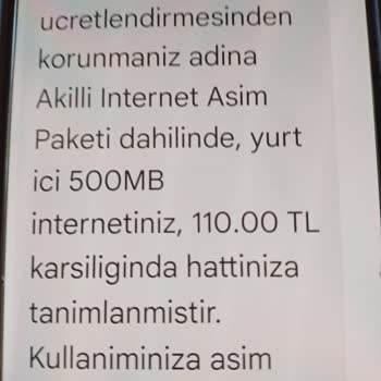 Yüksek Aşım Ücretleri Ve Fatura Şoku