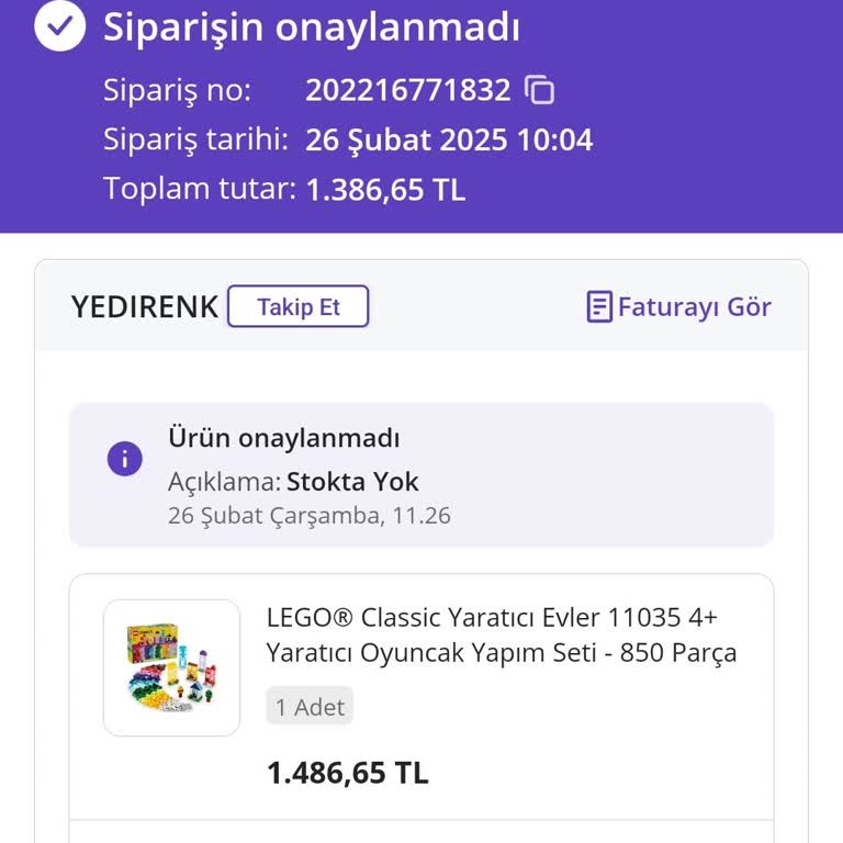 Stokta Olmayan Ürün İçin Sipariş İptali Ve Fiyat Artışı Mağduriyeti