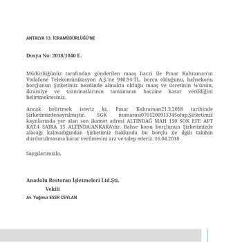Vodafone Kara Liste Sorunu Ve Çözüm Arayışı