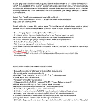 Vize Ücretindeki Ani Artış Ve İletişim Sorunları