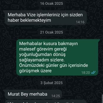 Vize Ücretindeki Ani Artış Ve İletişim Sorunları