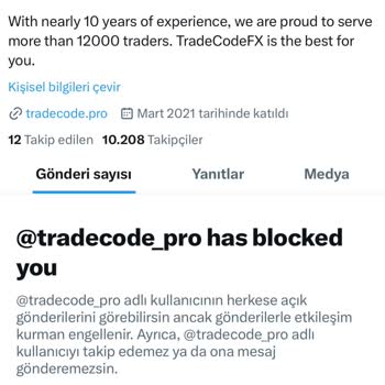 Tradecode Pro Firmasında Para Çekme Sorunu Ve Yanıltıcı Uygulama Deneyimi