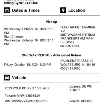 Alamo Rental Return Issue—Wrong Drop-Off Location Recorded, No Confirmation Email