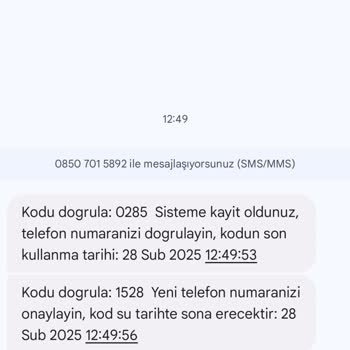 Bilinmeyen Aktivasyon Kodlarıyla Gelen Gizemli Mesajlar