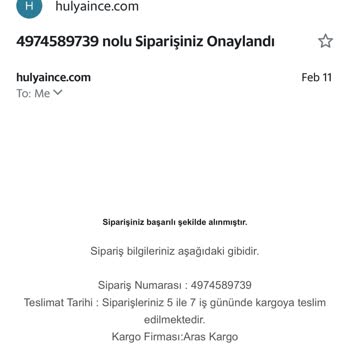 Teslim Edilmeyen Elbise Ve İletişim Sorunu