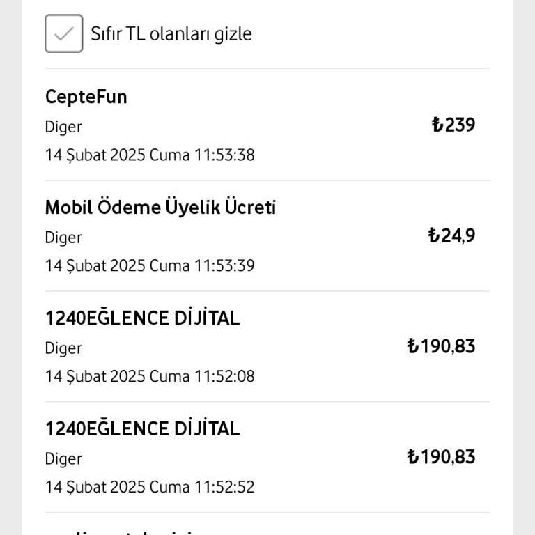 Vodafone Haksız Abonelik Ücretleri ve Adaletsiz Faturalandırma
