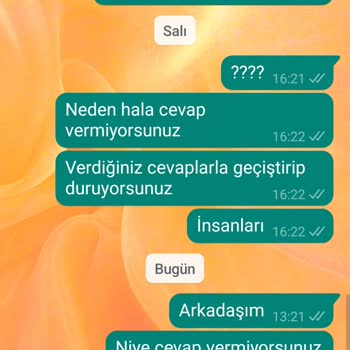 Termos Siparişi Sonrası Sessizlik