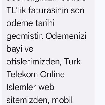 Taahhüt Bitimi Sonrası Faturalandırma Sorunu