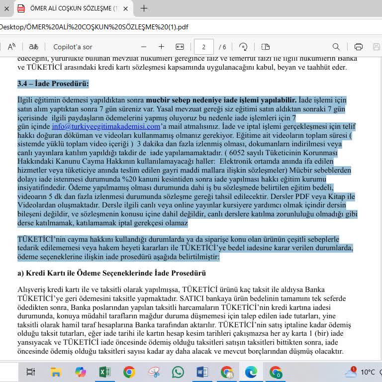 Zorla Satış: İptal Edilemeyen Refleksoloji Eğitimi