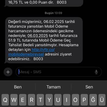 Vodafone Pay Ve Yanımda Premium Üyeliğinde Gizli Ücretlendirme Sorunları