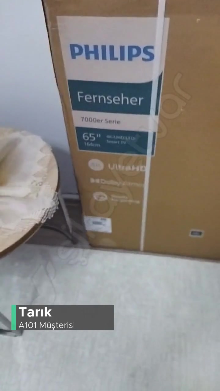 A101'den Alınan Philips 65 İnç TV İçin Servis Gelmemesi videonun kapak resmi