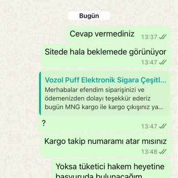 Siparişlerim Gönderilmedi Ve İletişim Kesildi