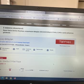 THY Bilet Sistemi Ve Müşteri Hizmetleri Sorunu