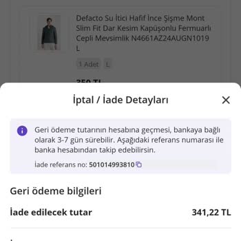 DeFacto'nun Sipariş İptali Ve Müşteri Mağduriyeti