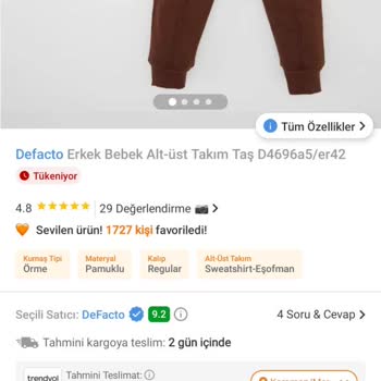 DeFacto'nun Sipariş İptali Ve Müşteri Mağduriyeti