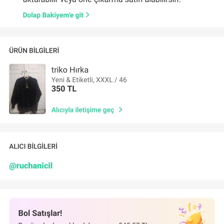 Dolap Uygulamasında Kesinti Ve İletişim Sorunları