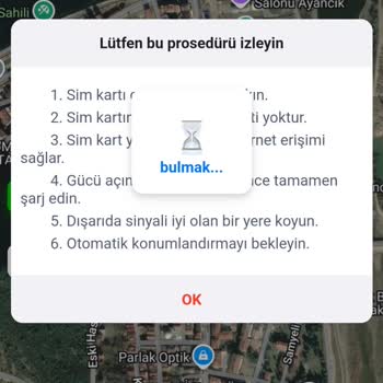 Sim Kartsız GPS Cihazı Çıkmazı