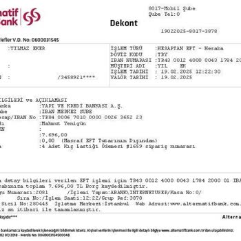 Kargoda Olmayan Lastik Siparişi Ve Yanıltıcı Bilgilendirme