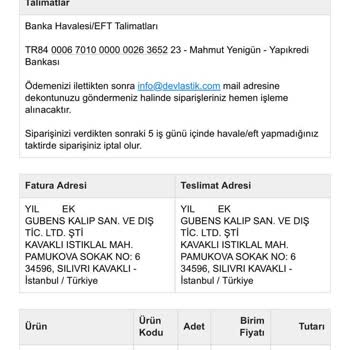 Kargoda Olmayan Lastik Siparişi Ve Yanıltıcı Bilgilendirme